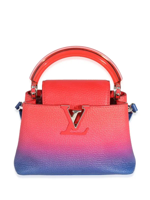 Louis Vuitton Pre-Owned 2021 Mini Capucines two-way Handbag | Blue |  FARFETCH JO