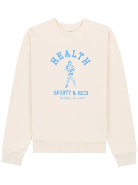 Sporty & Rich NY Running Club cotton sweatshirt