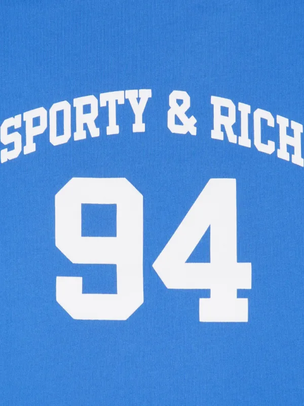Sporty & Rich SR 94 Sports Tシャツ | ブルー | FARFETCH JP