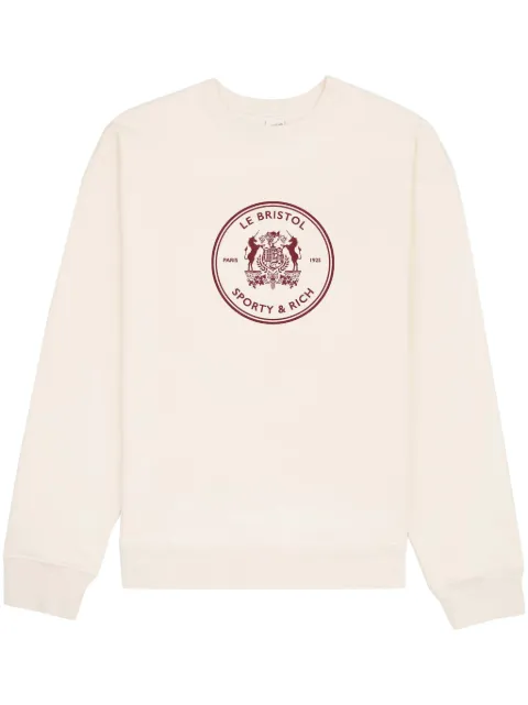 Sporty & Rich Bristol Crest sweatshirt