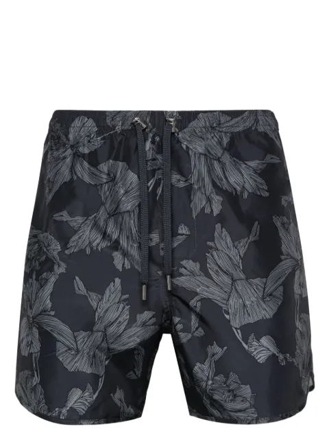 Neil Barrett floral-print swim shorts