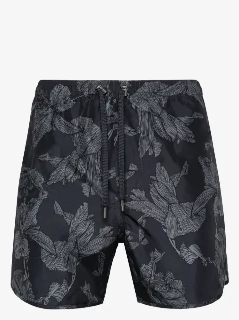 Neil Barrett short de bain à fleurs
