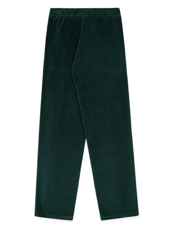 美品 MB ベロアトラックパンツ グリーン 起毛 Lサイズ Sporty & Rich Faubourg ベロア トラックパンツ | グリーン | FARFETCH JP