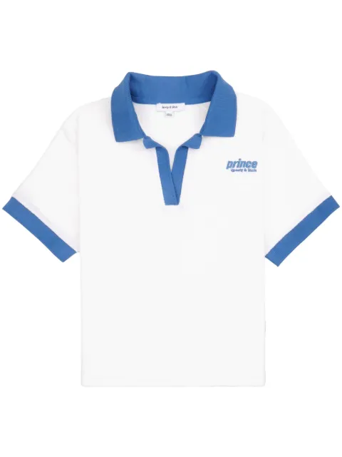 Sporty & Rich Prince Sporty terry polo shirt