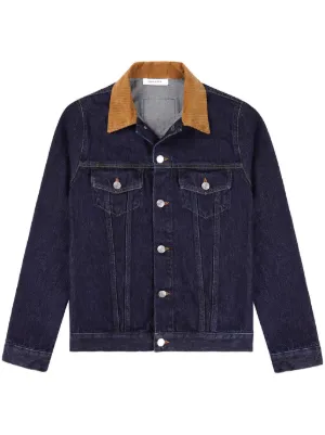 DRIES VAN NOTEN デニムジャケット | ブルー | FARFETCH JP