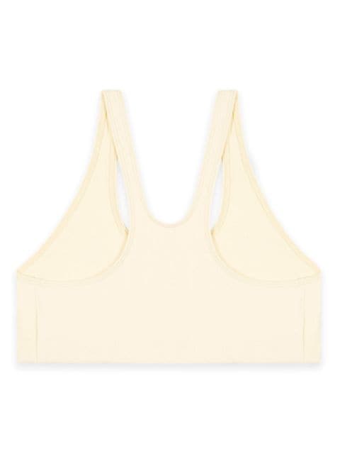 Action logo-print sports bra