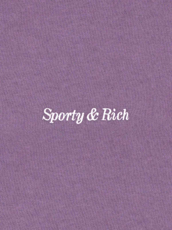 【関税込み】Sporty & Rich ピンク 'SRC' テリー ショートパンツ 関税込み】Sporty & Rich ピンク 'SRC' テリー ショートパンツ