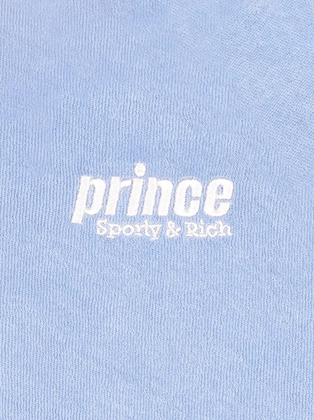 Sporty & Rich x Prince Disco katoenen shorts Blauw