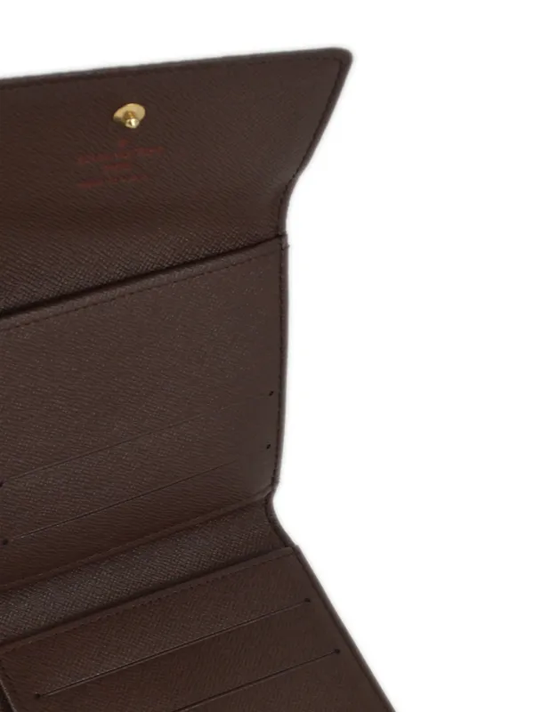 Louis Vuitton Pre-Owned 2005 Elise Wallet Brown FARFETCH IN - Main Image