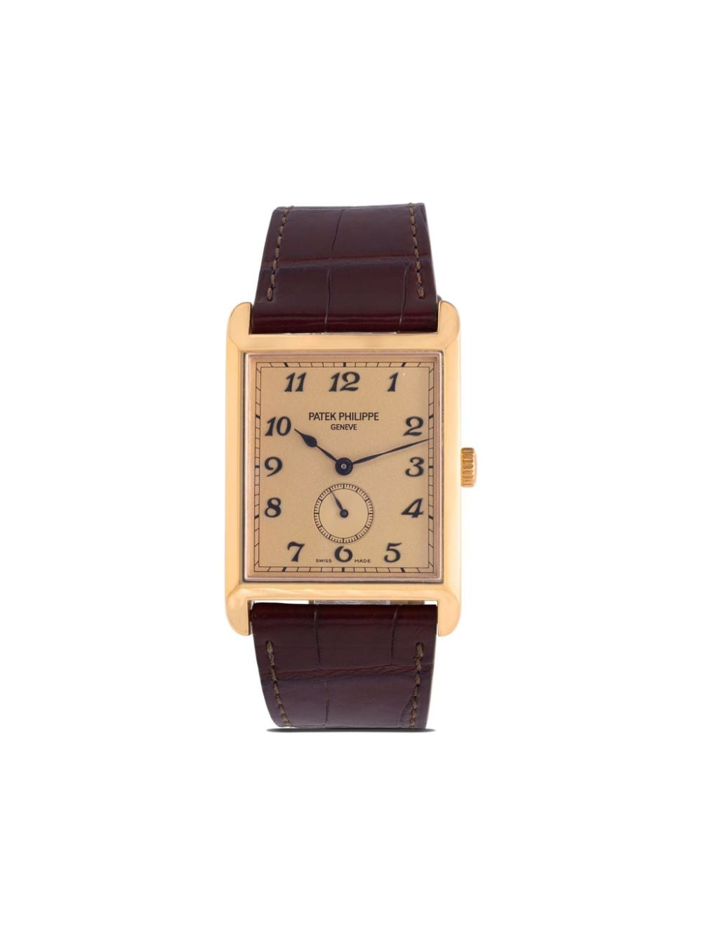 Pre-owned Patek Philippe 2003  Gondolo 34mm In Gold