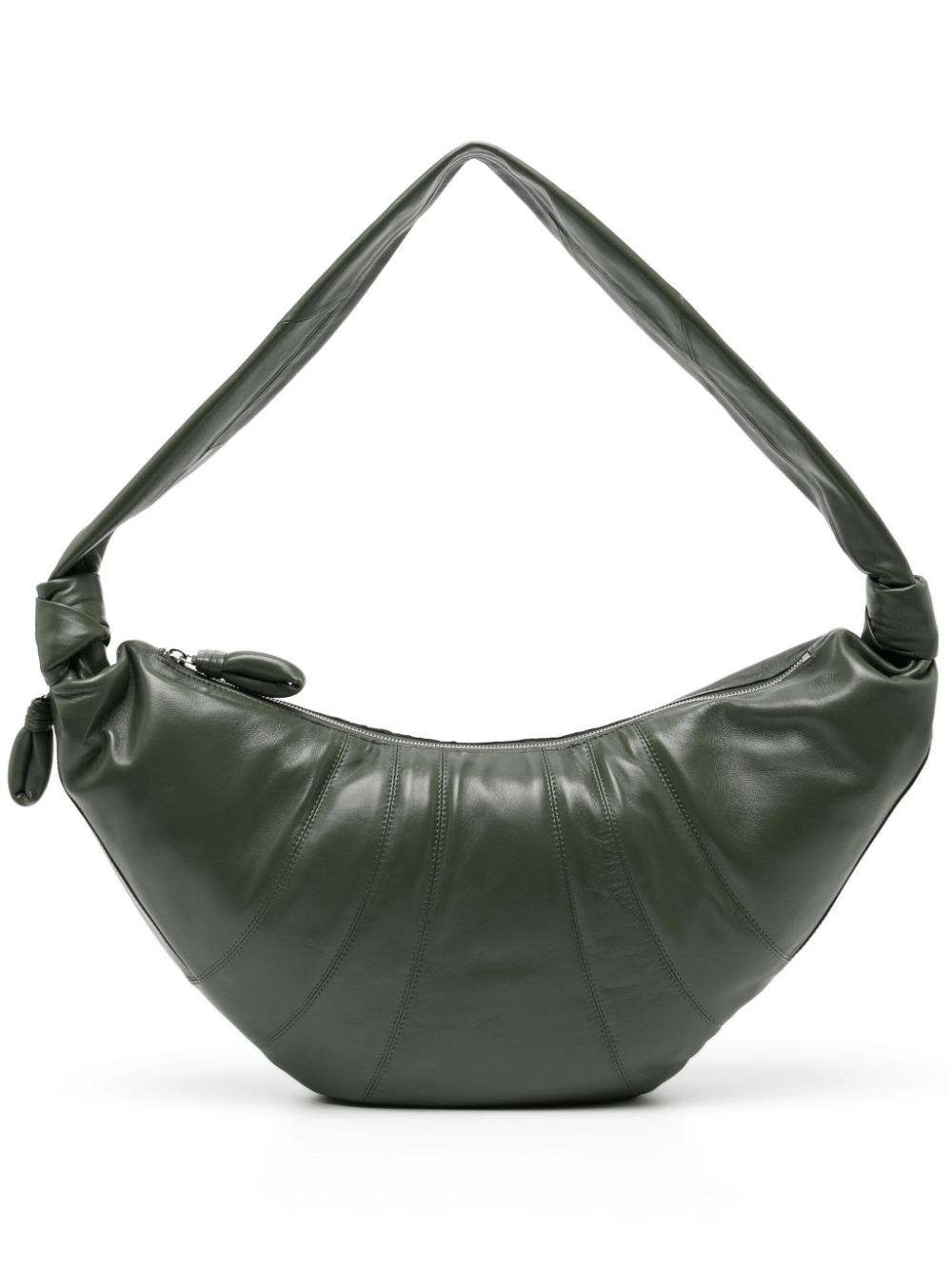 LEMAIRE large Croissant nappa-leather shoulder bag - Verde