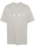 1989 STUDIO logo-print cotton T-shirt - Grey