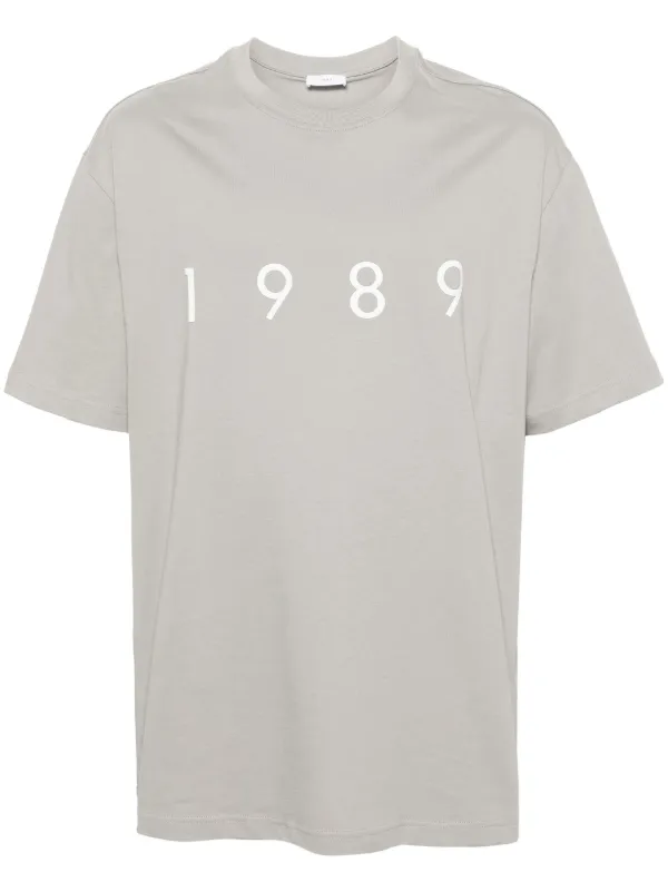 ピロポー 1989 studio Tシャツ L 1989 STUDIO ロゴ Tシャツ | グレー | FARFETCH JP