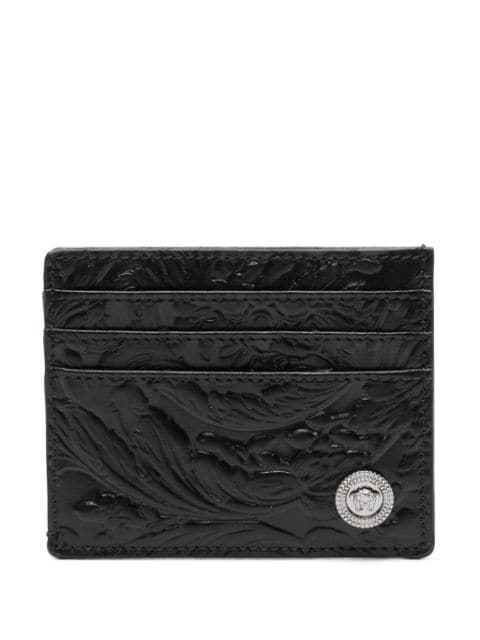 ヴェルサーチ 財布 二つ折り カードケース メデューサ 人気 黒 新品 送料無料 - 小物