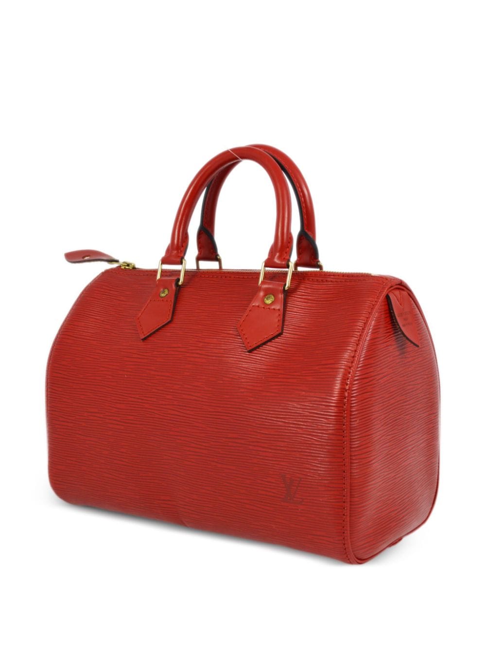 Pre-owned Louis Vuitton Speedy 25 手提包（1995年典藏款） In Red