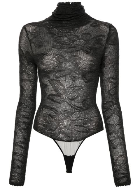 Gianfranco Ferré Pre-Owned 2000s fine-knit bodysuit