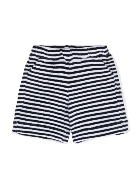 Fay Kids striped terry-cloth shorts