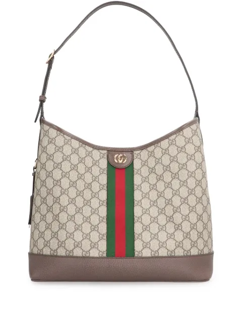 Gucci sac porté épaule Ophidia GG médium