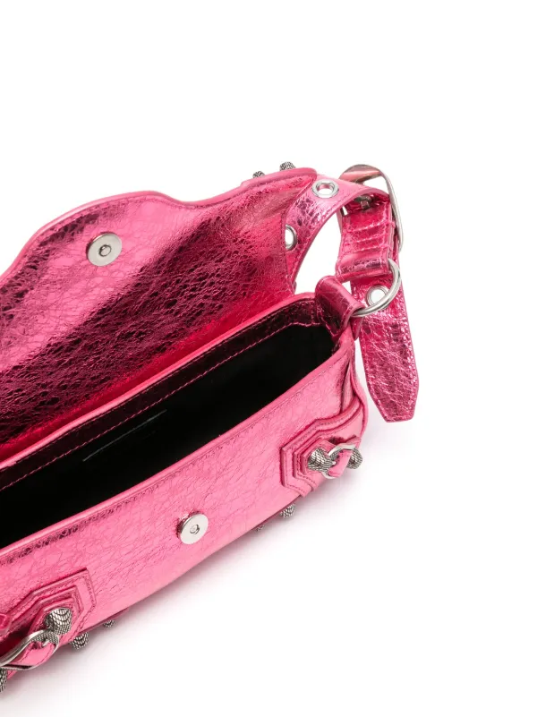 Pink balenciaga crossbody bag sale