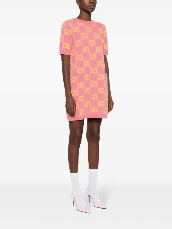 Gucci dress pink online