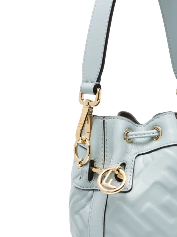 FENDI small Mon Tresor bucket bag women Calf Leather One Size Blue