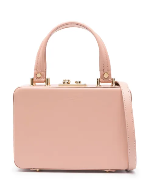 Gianvito Rossi Valì leather tote bag 