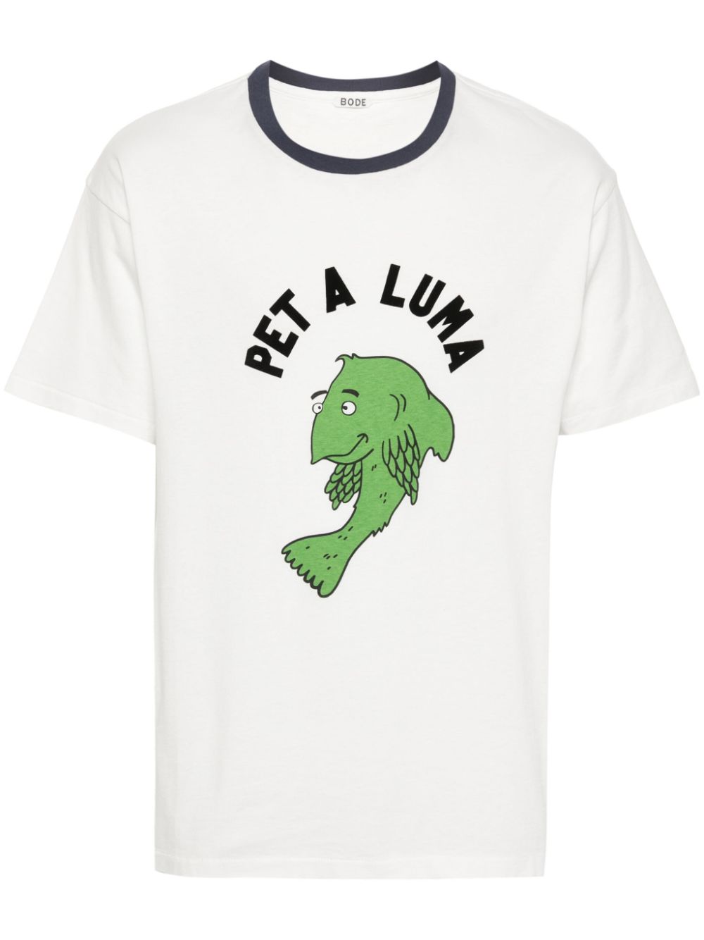 BODE Pet a Luma T-shirt - Bianco