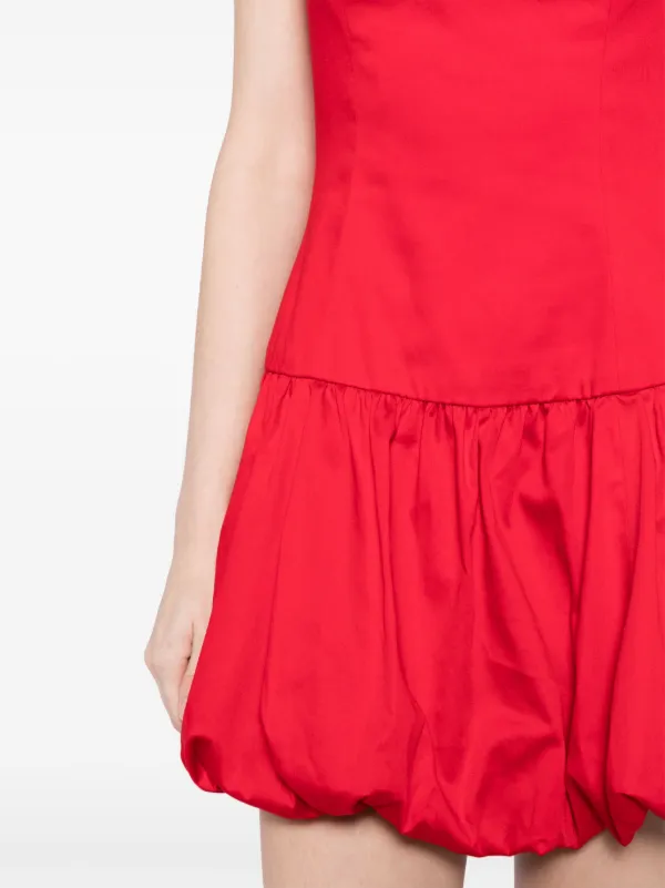 Reformation Babette Mini Dress | Red | FARFETCH