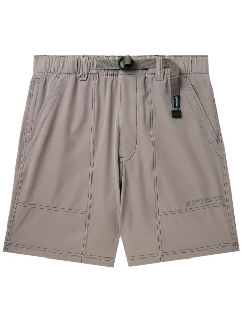 CHOCOOLATE bermudas con aplique del logo