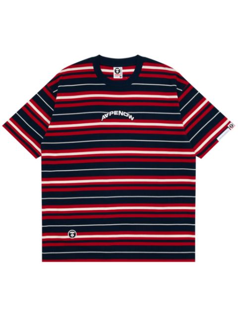 AAPE BY *A BATHING APE AAPE Now striped T-shirt Men