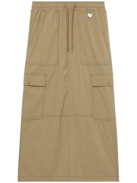 CHOCOOLATE cargo-pocket midi skirt