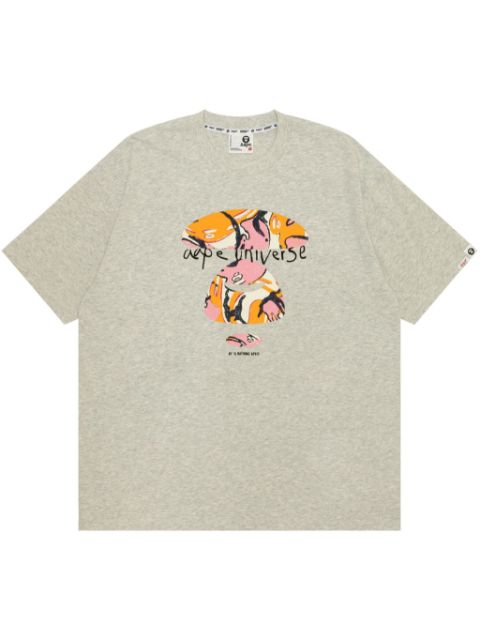 AAPE BY *A BATHING APE graphic-print cotton T-shirt Men