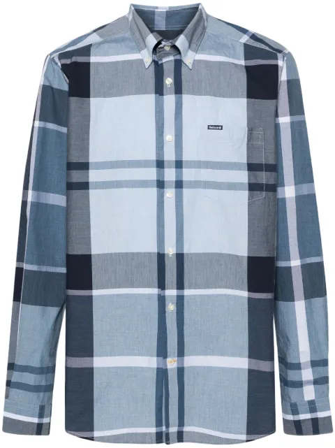 Barbour checked cotton shirt