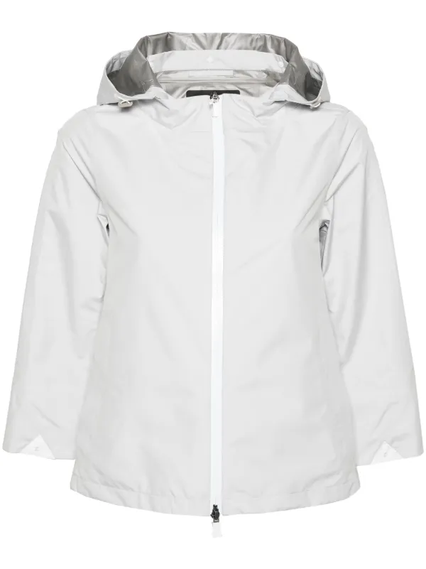 Herno Laminar フーデッドジャケット | グレー | FARFETCH JP
