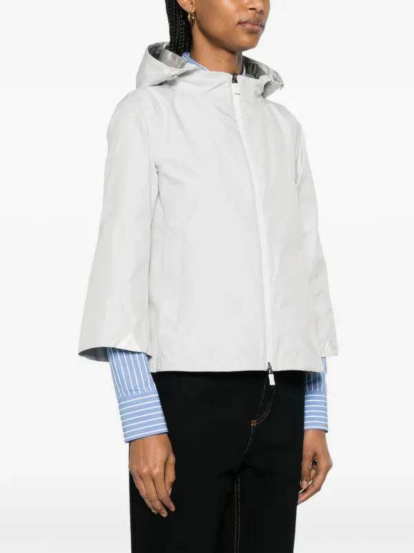 Herno Laminar フーデッドジャケット | グレー | FARFETCH JP
