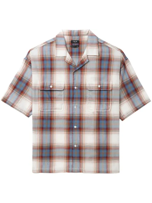 FIVE CM chemise à carreaux - Bleu - FIVE CM - Modalova
