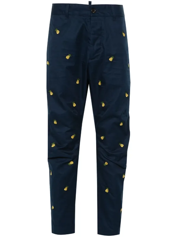 パンツ Dsquared Pants With Embroidery 22971145_53498047_600.jpg