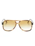 Moscot Sheister Sun pilot-frame sunglasses - Yellow