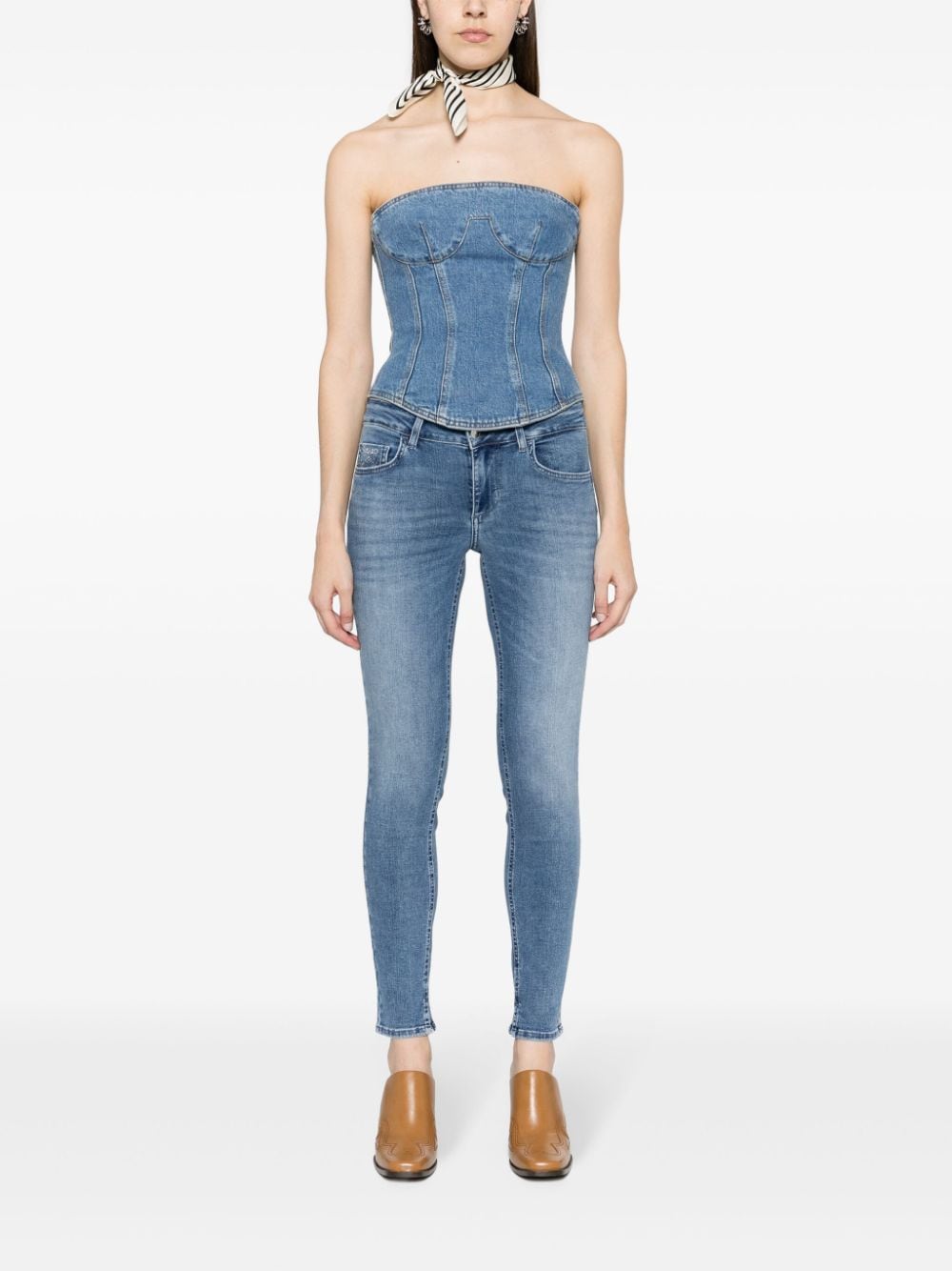 LIU JO Skinny jeans Blauw