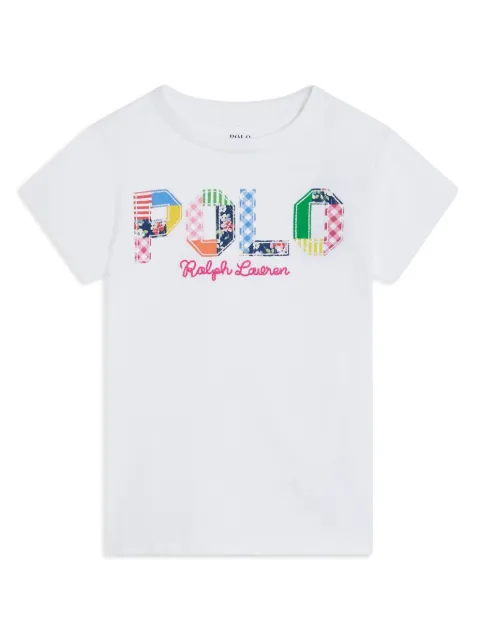 POLO RALPH LAUREN KIDS mixed-logo cotton T-shirt