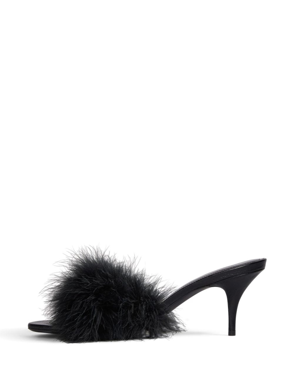 Shop Balenciaga Boudoir 70mm Sandals In Black