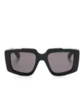 Alexander McQueen Eyewear The Grip Geometrical sunglasses - Black