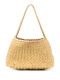 DRAGON DIFFUSION Rosanna leather shoulder bag - Gold