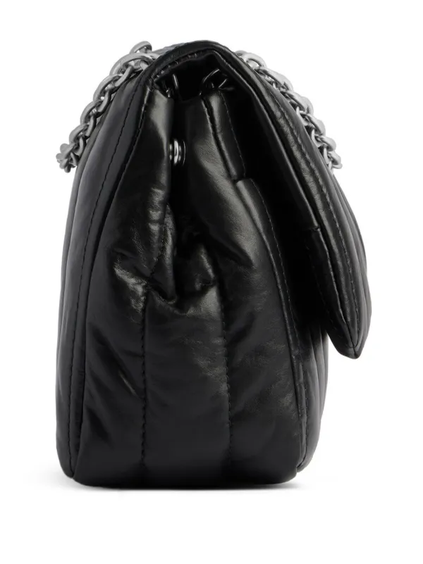 Balenciaga Mini Monaco Quilted Shoulder Bag - Farfetch