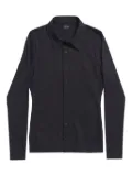 Balenciaga stretch-jersey shirt - Black