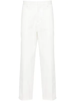 Jil Sander テーパード イージーパンツ | ブルー | FARFETCH JP
