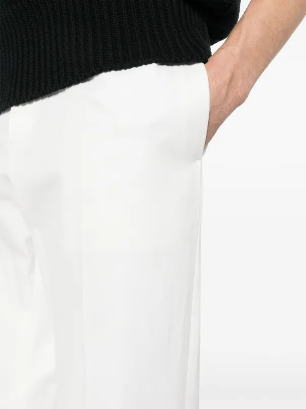 Jil Sander テーパードパンツ | ホワイト | FARFETCH JP