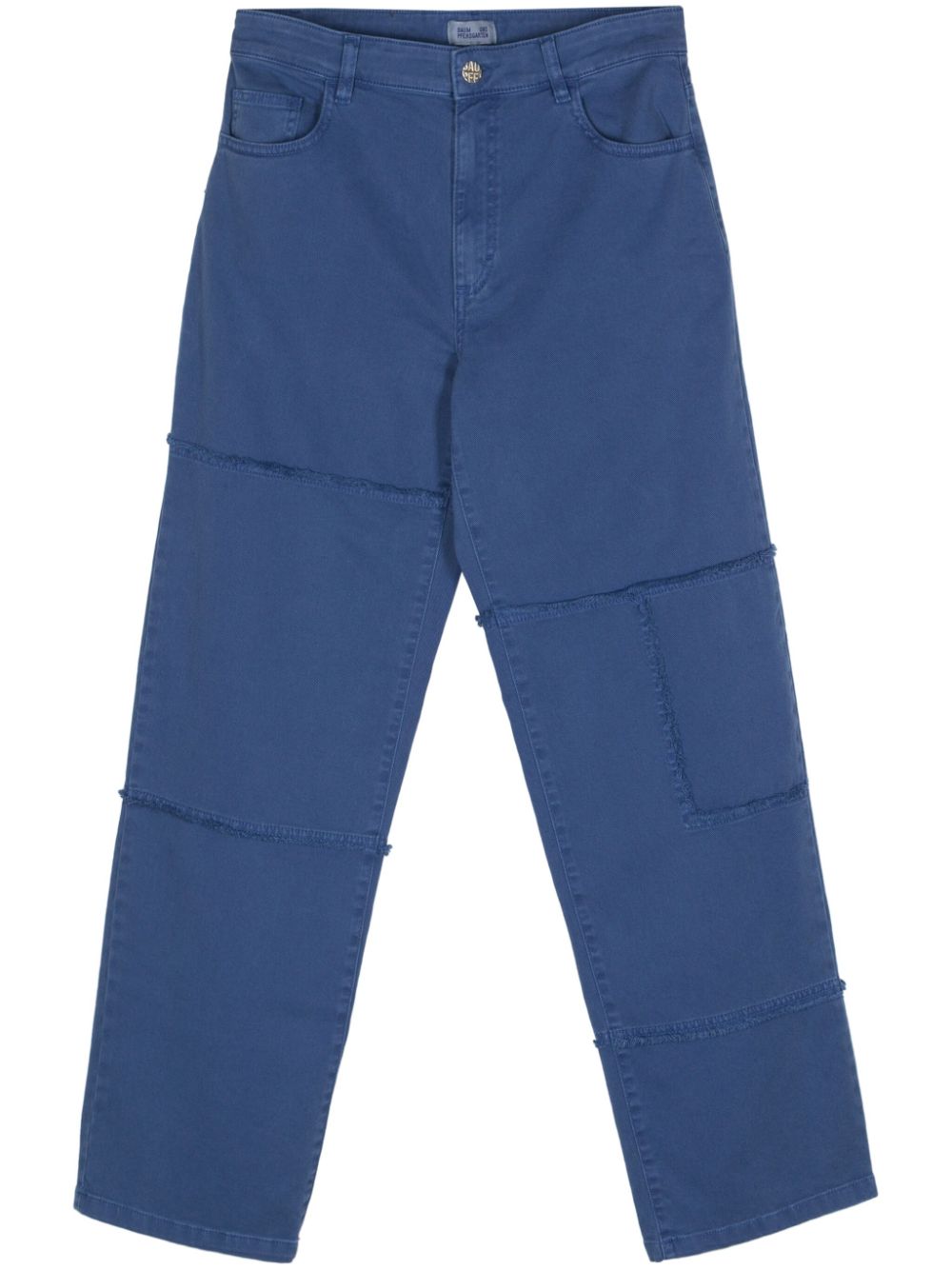 Baum Und Pferdgarten Noelle Mid-rise Straight-leg Jeans In Blue