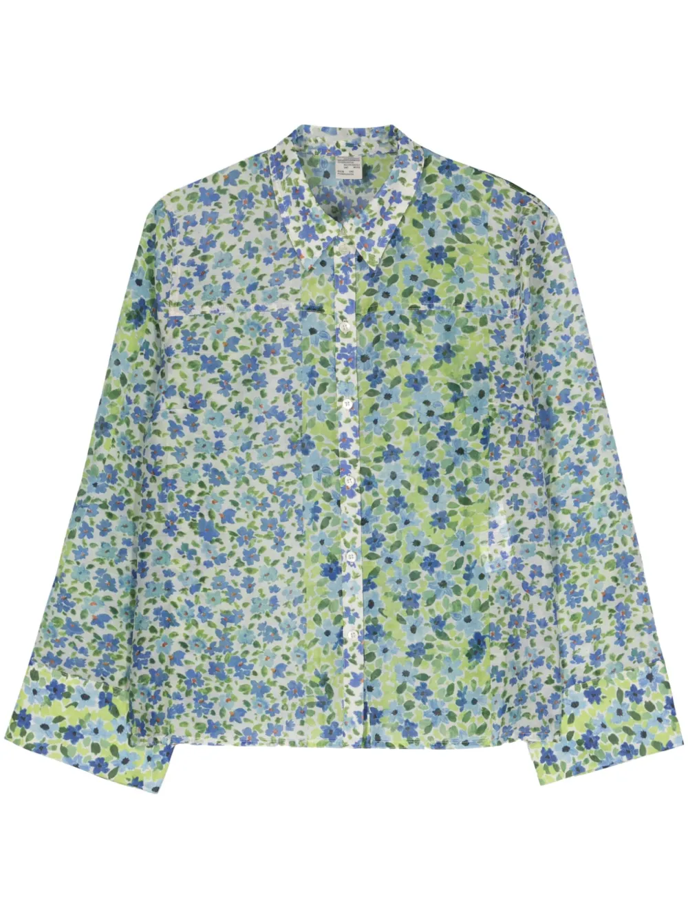 Baum Und Pferdgarten Blouse met bloemenprint Groen