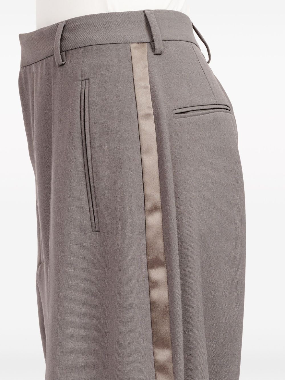 MM6 Maison Margiela fluid gabardine trousers Women